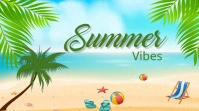SUMMER PARTY , HAPPY SUMMER Presentatie (16:9) template