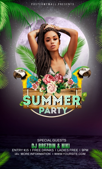 SUMMER PARTY US Legal template