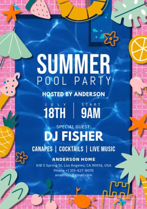 summer party Template | PosterMyWall