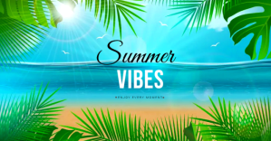 summer party Facebook-Anzeige template