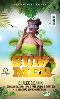 SUMMER PARTY Legale USA template