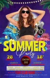 SUMMER PARTY Media Página Ancho template