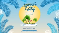 Summer Party Presentation (16:9) template