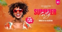 Summer Party Facebook Event template