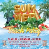 Summer Party Flyer / Poster Template