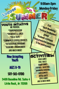 Summer Program Design Summer program Template | PosterMyWall