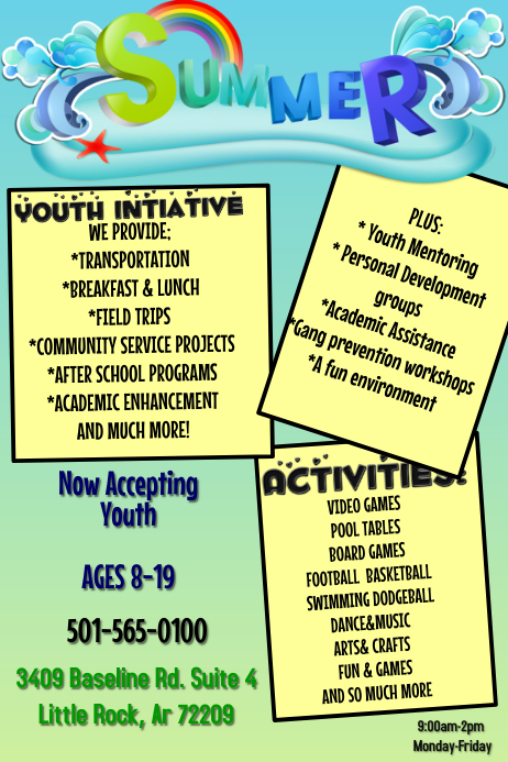 Copy of Summer program | PosterMyWall