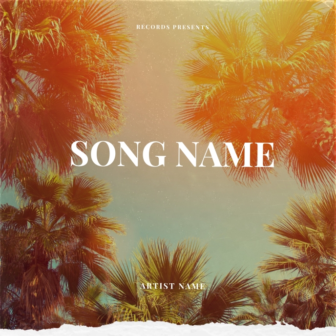 Copy of SUMMER rap mixtape cover art design template | PosterMyWall