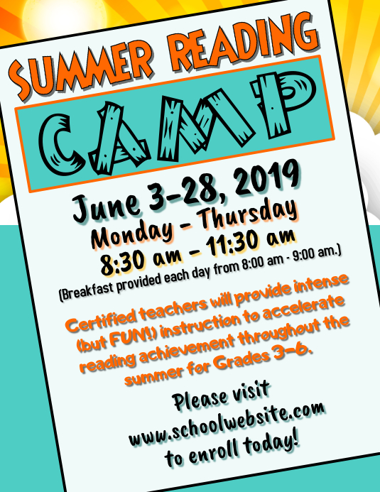 Summer Camp Proposal Template