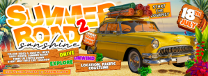Summer Road 2 Sunshine Facebook-coverfoto template