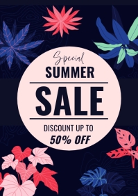 Summer Sale A1 template