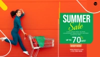 Summer Sale Blog header template