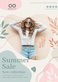 Summer Sale Collection A5 template
