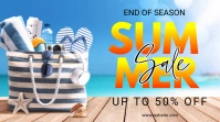 summer sale Miniature YouTube template