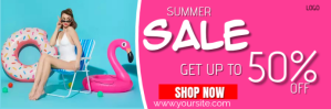 SUMMER SALE Email Header template