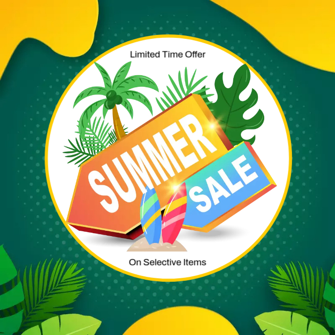 Summer Sale Event Template | PosterMyWall