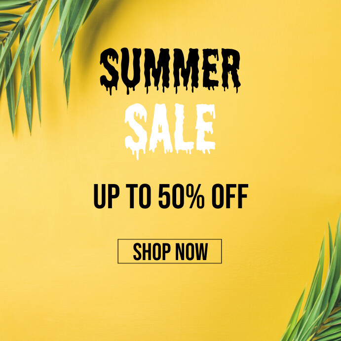 Summer Sale Offer Template | PosterMyWall