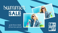 Summer Sale Templates Header ng Blog