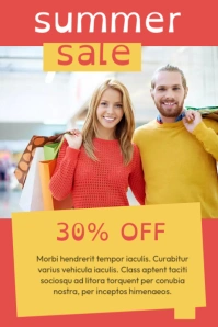 Summer Sale Templates Illustration Pinterest