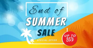SUMMER SALE Video Template Facebook Shared Image