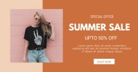 Summer Sales Facebook 共享图片 template