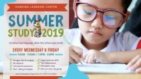 Summer School Classes Advertisement Video Digital Display (16:9) template