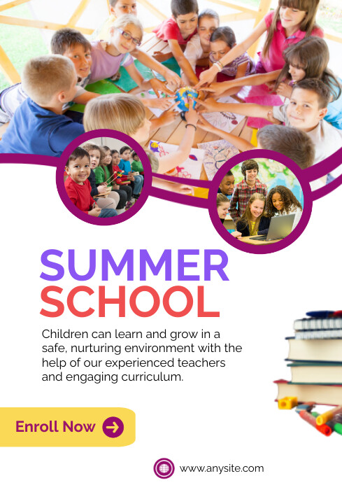 SUMMER SCHOOL Template | PosterMyWall