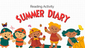 summer school diary Display digitale (16:9) template