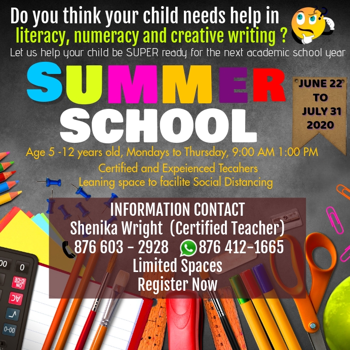 Summer School Flyer Template PosterMyWall summer-school-flyer-template-postermywall