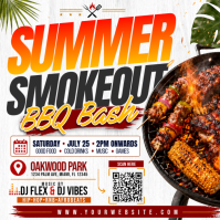 Summer Smokeout BBQ Bash Iphosti le-Instagram template