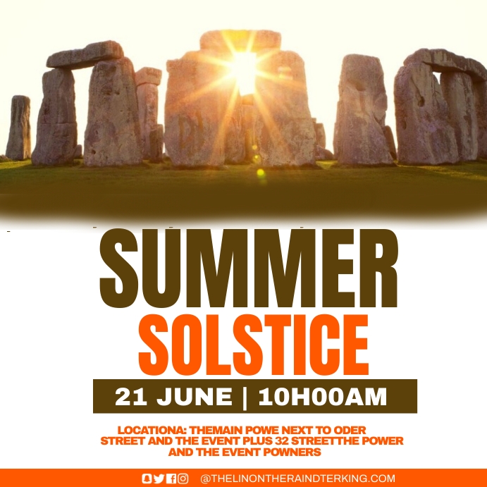 Copy of summer solstice | PosterMyWall