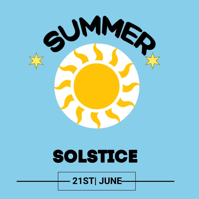 Summer solstice Template | PosterMyWall