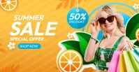 Summer Special Offer Facebook 活动封面 template