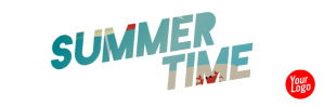 Summer Time Twitter header design template