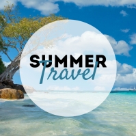 SUMMER TRAVEL Instagram Post template