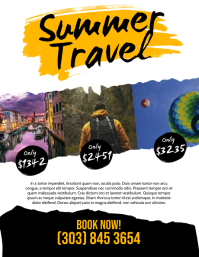 Summer Travel Flyer Template Postermywall
