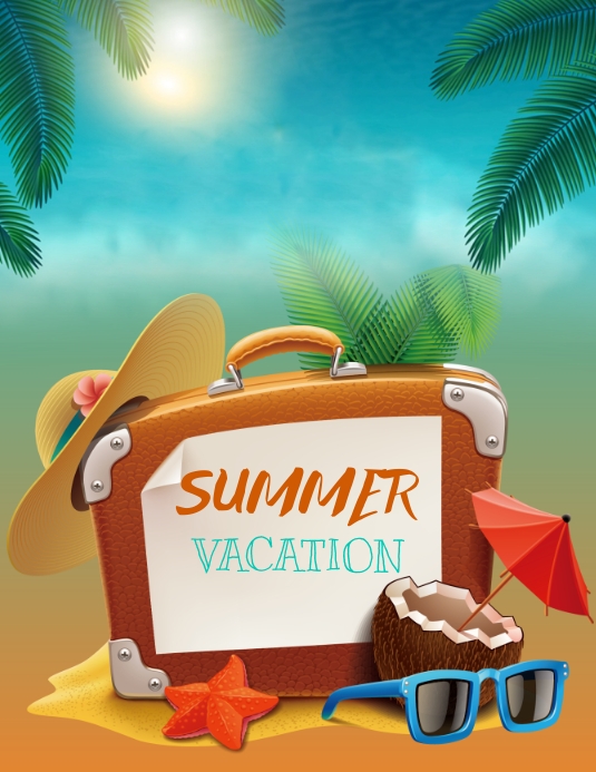 Vocation Flyers Summer Vacation Flyer Template | PosterMyWall