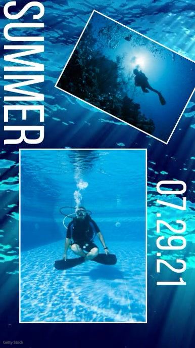 Summer Vacation Travel Story Template Video