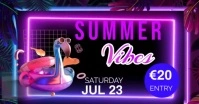 Summer Vibe template Isithombe Esabiwe ku-Facebook