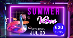 Summer Vibe template Facebook 共享图片