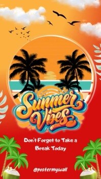 Summer Vibes Indaba yaku-Instagram template