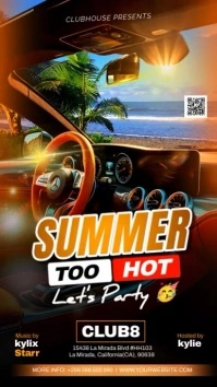 summer vibes Instagram Story template