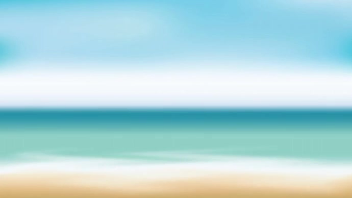 Summer Zoom Virtual Background Video Pagtatanghal (16:9) template