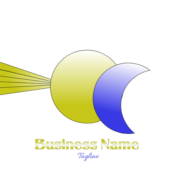 Sun And Crescent Moon Logo Template Postermywall Sun And Crescent Moon Logo Template Postermywall