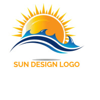 Sun Logo Pattern SUN LOGO Template | PosterMyWall