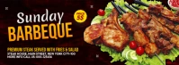 Sunday Barbeque Ads Facebook-Cover template