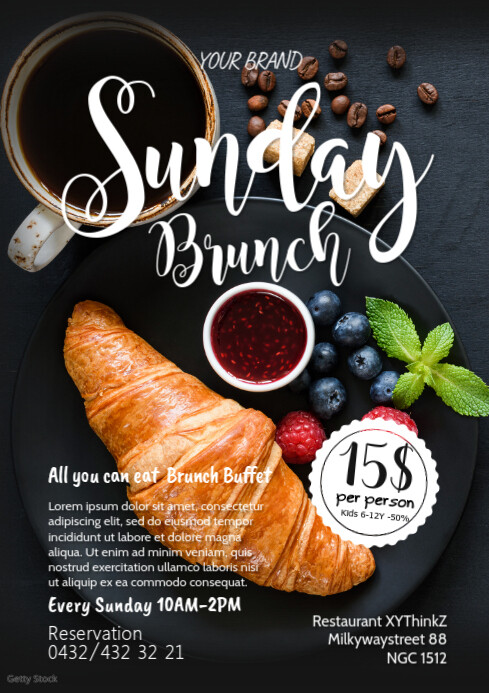 Buffets Advertisement Restaurant Ad Video Template - prntbl.concejomunicipaldechinu.gov.co