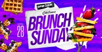 Sunday Brunch Facebook template
