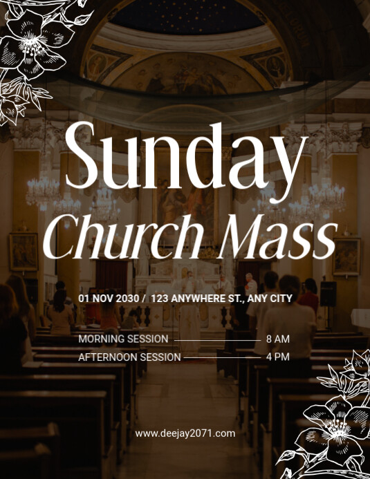 Copy of Sunday Church | PosterMyWall