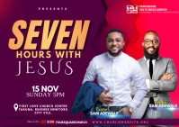 SUNDAY Church Flyer (1) Postcard template